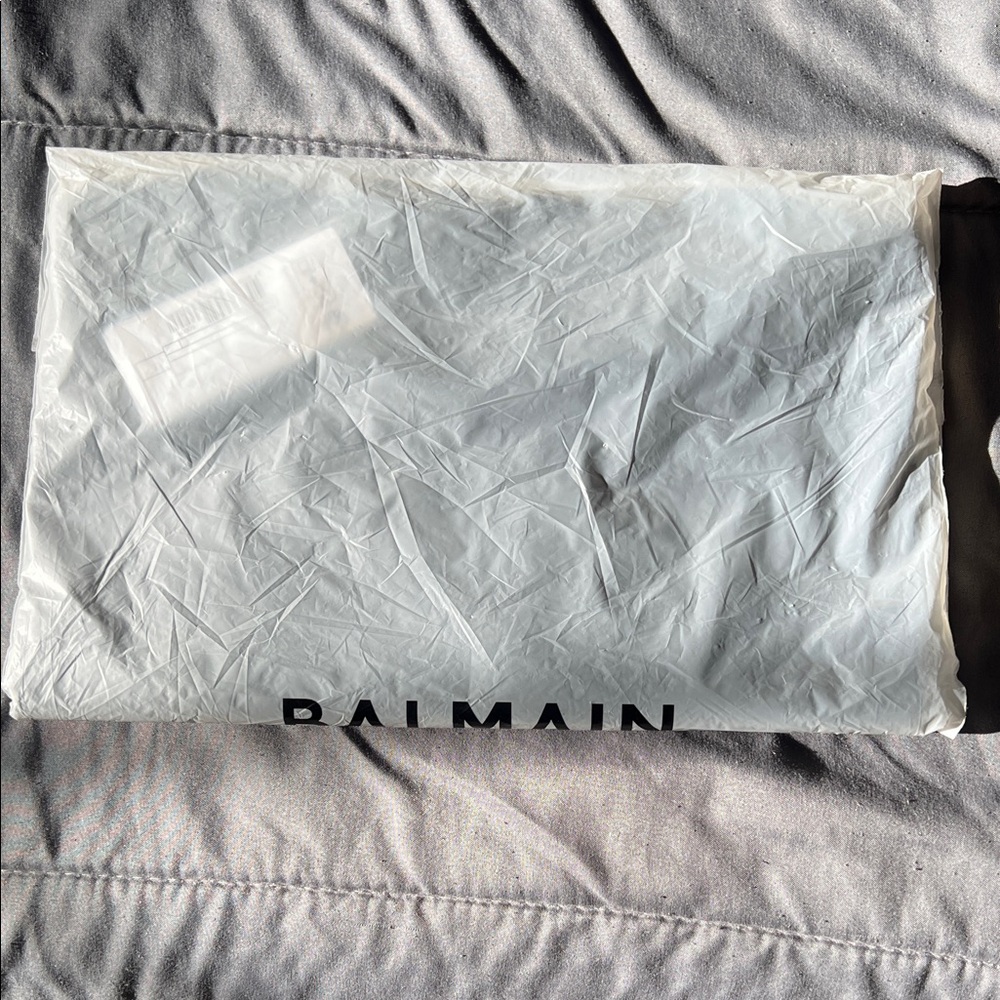 Balmain Plain Black Tee